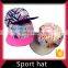 soft textile baby sport snapback hat