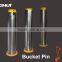 China manufacturer excavator spare parts bucket pin and bush bucket pin enough stocks