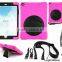 Slicone tablet shoulder strap case for iPad air 2