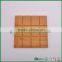 square bamboo plate mat hot mat tea coaster fuboo