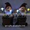 Garden Elves water the flowers figurine with Solar lawn lamp decorative