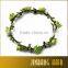 Girls flower bohemian braid festival wedding beach crown hair braided headband