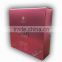 Shinny printing effection facial mask packaging box with foil stamping
