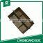CUSTOM LOGO ECO-FRIENDLY KRAFT PAPER SIX PACK JUCIE CARRIERS WITH HANDLE