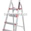 Aluminum EN131 Handrail r extension step tools step ladder welding ladder