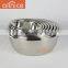multiple sets of colors stainless steel pot set/metal deep bowl/Colorful kitchen pot