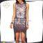 Summer Popular Sale Latest Dress Designs In Tank Dress With Skull Print