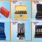 HSS coating core drill set with red plastic box