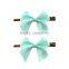 satin ribbon bow with wire twist