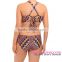 Plus Size Becca Etc Caravan Hi Neck bikinis woman swimwear 2016