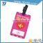 cheap custom design DIY colorful tags with elastic bands