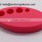 Silicone tattoo pen holder, silicone holder for makeup derma roller, silicone holder for tattoo pen