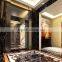 black micro crystal stone porcelain tile, glass shinning luxury tiles