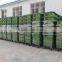 Outdoor HDPE 660L Waste Bin/dustbin With 4 Solid Wheels