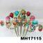 bridal crystal vintage metal bun hair pin