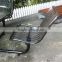 Commercial outdoor metal table and chairs/iron garden table,picnic table with backed seats
