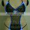 Full color LED Light-up Sexy dance lingerie, Disco, Bar, Party Sexy dance LED clothes