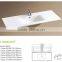 Bathroom ceramic simple rect 900mm washing cabinet basin