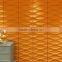 Plant fiber 3D texture walls panels for interior wall decoration