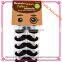 Eco-friendly flexible disposable mustaches drinking straws for party