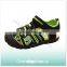 Fashion Black Green Shoes For Kids Sport Sandal School Leather School Sandals