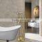 Chrome Plated Hot and Cold Rainfall Brass Bathtub Faucet