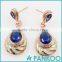 New series of Eye of the Phoenix blue Opal sterling silver unisex earrings