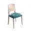 Wooden upholstered internet cafe chairs YA70124