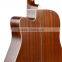matt finish full size solid spruce acoustic guitar