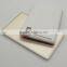 2015 Hot selling super thin credit card power bank 6mm for iPhone and smartphone inbuilt charging cable
