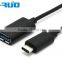 USB Type C 3.1 to USB A Female Data Sync Cable Ultra-fast Data transfer/sync (up to 10 Gbps), Type C to USB A male, OTG, Micro 5