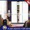 Top selling bedroom wooden wardrobe sliding door designs
