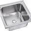 18/20 gauge top mount sink for laundry abti-rusty