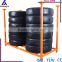 Detachable metal storage tire stack rack for sale