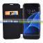 Factory price ultra slim leather phone cases for Samsung s7
