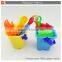 Hot sell plastic sand beach toys bucket set for kids