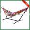 Steel Heavy Duty Cotton Hammock Camping Outdoor Hanging Swing Bed