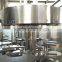 Automatic bottled milk/juice/yogurt filling machine with aluminium film sealing/HDPE bottles filling line