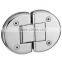 SH-180H Semi-cirinal 180 degree Mirror/Satin finished stainless steel small shower glass door pivot hinge/glass fitting
