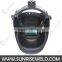 High Quality Solar powered Auto-darkening Welding Helmet/welding mask Purple 2016 new design