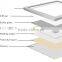 Aluminum Alloy Bracket and PMMA Diffuser Plate 40W 50W 60W 2*2 Pendant Led Panel Light