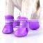 Silicone Pet Dog Puppy Waterproof Protective Adjustable Walk Shoes