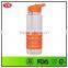 750ml Plastic Rhinestone Water Bottle With Flip Straw