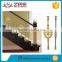 metal door stair railings system / iron handrails design
