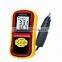 GM63B Portable Digital Vibrometer Vibration Analyzer Tester Meter + Temperature Meter with LCD Backlight