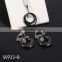 Women accessories jewelry black ceramic dimonds casual style jewelry set