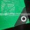 Waterproof tarpaulin roll woven fabric PE plastic eyelet tarpaulin