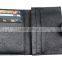 China fabric leather rfid protected wallet credit card holder with button