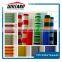 anti uv 550gsm pvc coated stripe tarpaulin