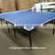 Popular rollaway Single Folding tennis tables for indoor sports entertainment